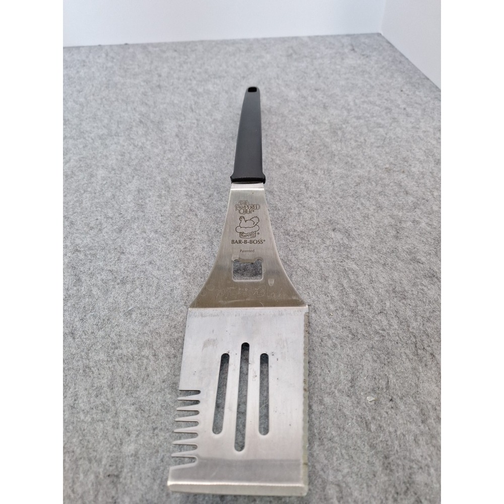 The Pampered Chef Bar-B-Boss BBQ Grill 17.5" Long Multi Tool Spatula Turner